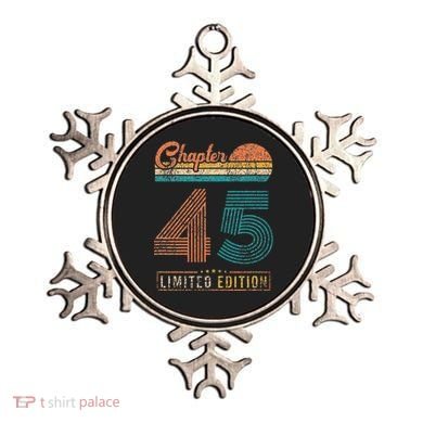 45 Years Old Gifts Chapter 45 Vintage 45th Birthday Retro Ornament