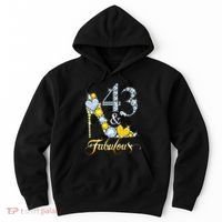 43 years old It's my Birthday 43th Birthday Diamond Crown Hoodie thumb 0