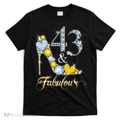 43 years old It's my Birthday 43th Birthday Diamond Crown T-Shirt