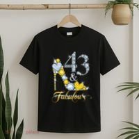 43 years old It's my Birthday 43th Birthday Diamond Crown T-Shirt thumb 2