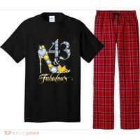 43 years old It's my Birthday 43th Birthday Diamond Crown Pajama Set thumb 0