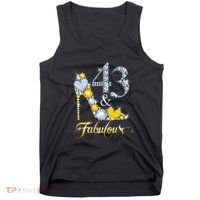 43 years old It's my Birthday 43th Birthday Diamond Crown Tank Top thumb 0