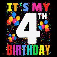 4 Years Old ItS My 4th Birthday Crew Balloons For Boy Coffee Mug thumb 5