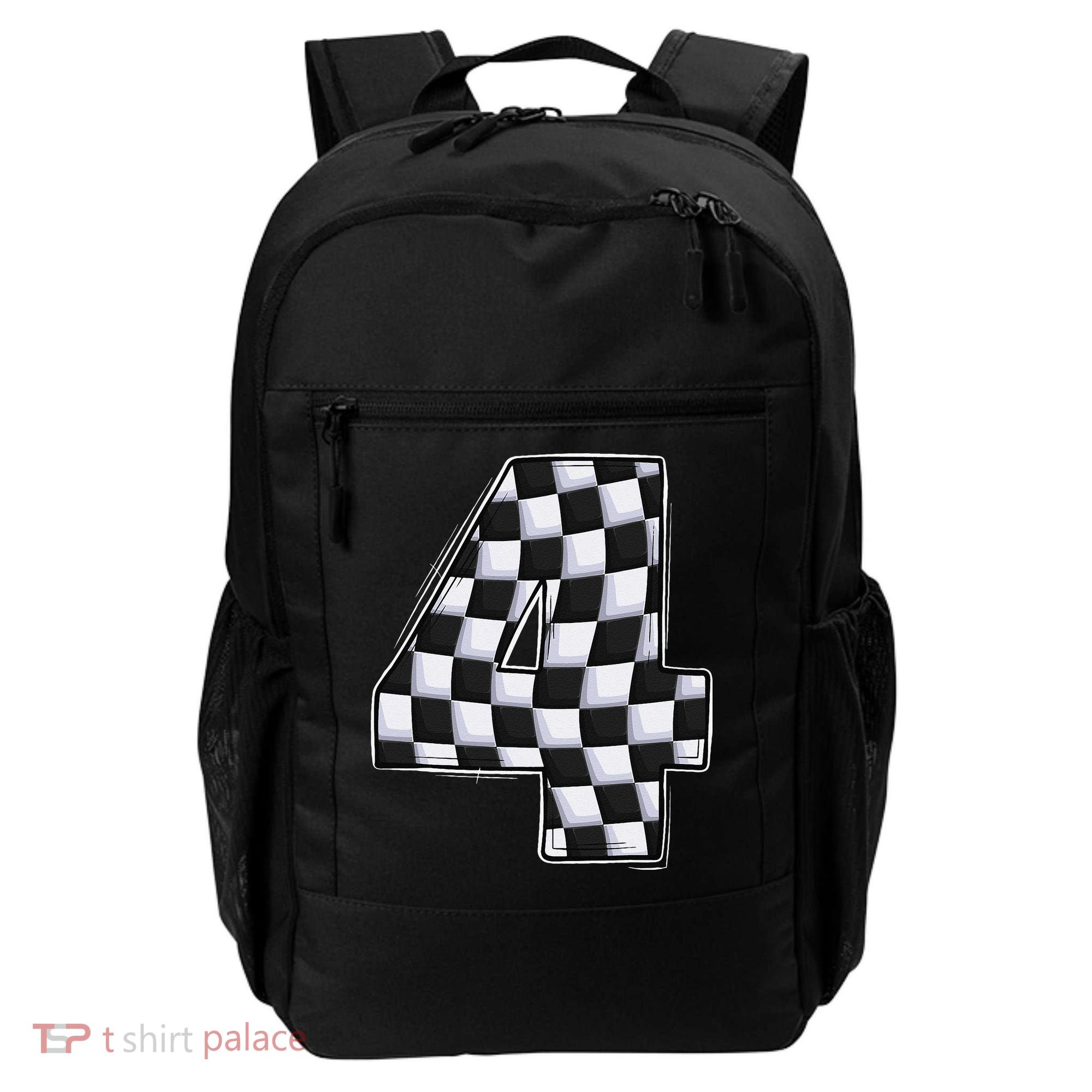 4 Year Old Pit Crew Car Racing 4th Birthday Race Car Backpack