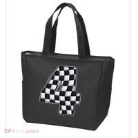 4 Year Old Pit Crew Car Racing 4th Birthday Race Car Tote Bag thumb 3