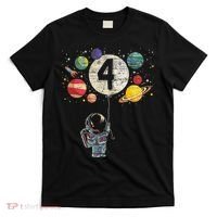 4 Years Old Birthday Boy Gifts Astronaut 4th Birthday T-Shirt thumb 0