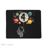 4 Years Old Birthday Boy Gifts Astronaut 4th Birthday Mousepad thumb 0