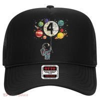 4 Years Old Birthday Boy Gifts Astronaut 4th Birthday Hat thumb 0