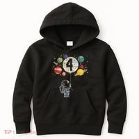 4 Years Old Birthday Boy Gifts Astronaut 4th Birthday Kids Hoodie thumb 0