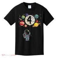 4 Years Old Birthday Boy Gifts Astronaut 4th Birthday Kids T-Shirt thumb 0