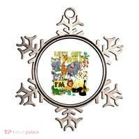 4 Year Old Zoo Safari Birthday Party Tee Lets Get Wild Im 4 Ornament thumb 0