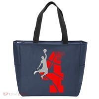 4 Year Old 4th Basketball Birthday Partytheme Tote Bag thumb 0