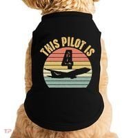 4 Year Old Airplane Pilot Aircraft 4th Birthday Aviation Doggie Tank thumb 0