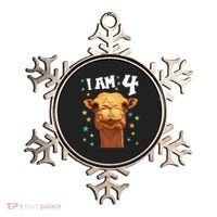 4 Years Old 4 Birthday Camels Boy Girl Camel Ornament thumb 0