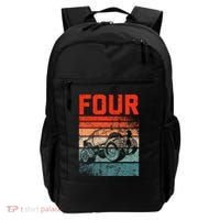 4 Year Old 4th Birthday Monster Truck Backpack thumb 0
