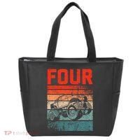 4 Year Old 4th Birthday Monster Truck Tote Bag thumb 0