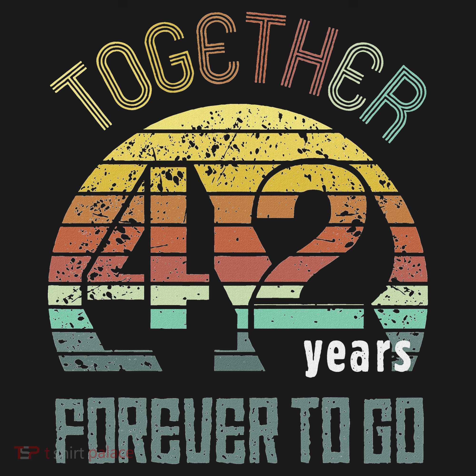 42nd Years Wedding Anniversary Gifts For Couples Matching 42 Polo
