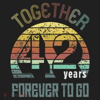 42nd Years Wedding Anniversary Gifts For Couples Matching 42 Tumbler thumb 3
