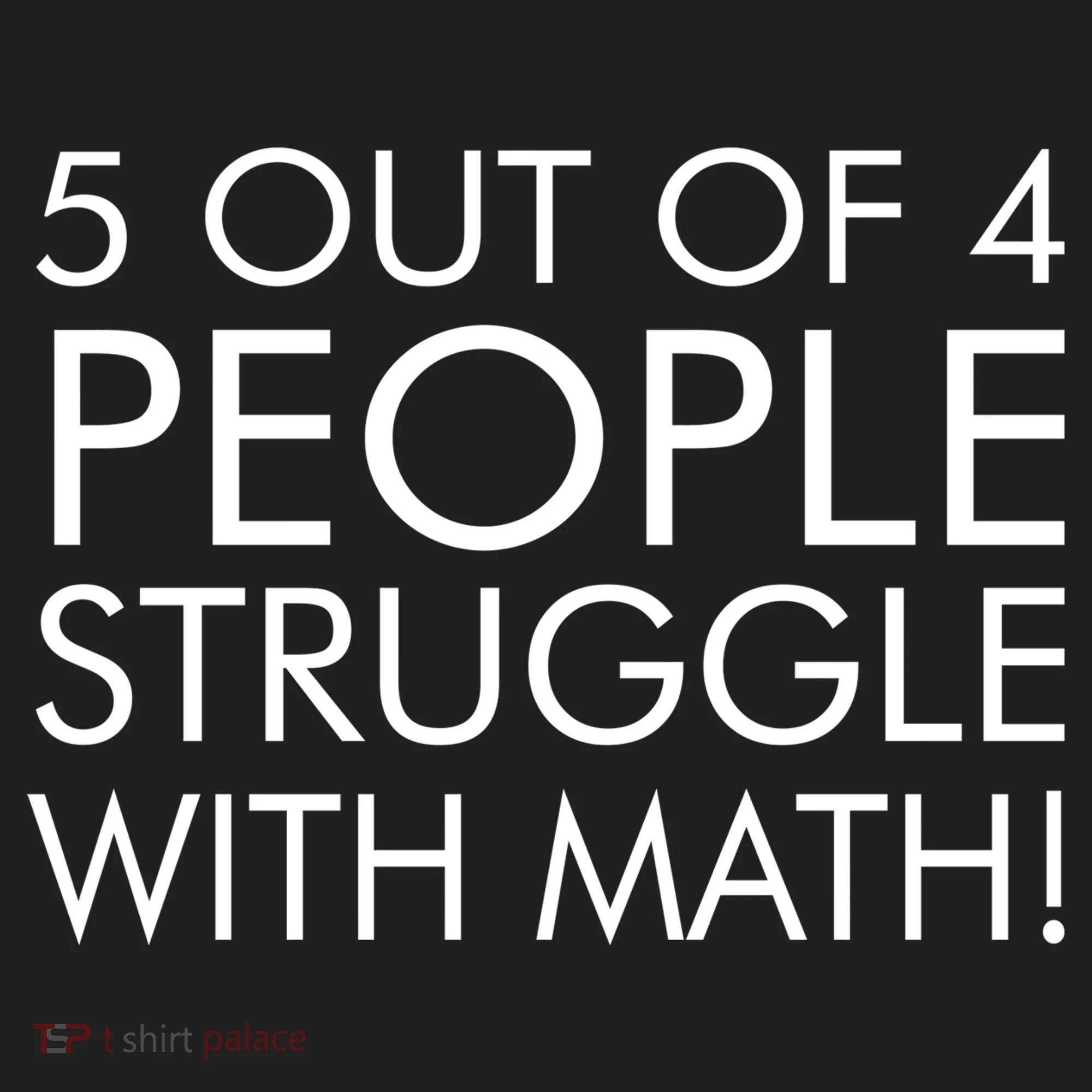5 Out Of 4 People Struggle With Math Beanie