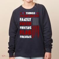 5 Things You Do Not Mess With Pro America Women's Sweatshirt thumb 0