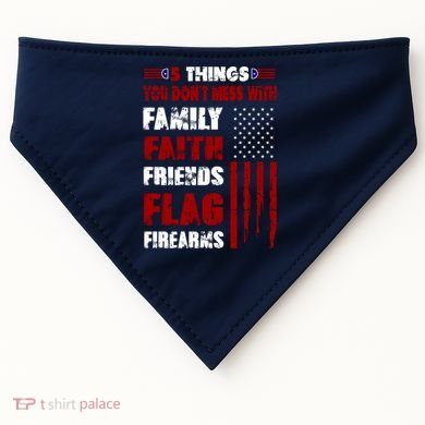 5 Things You Do Not Mess With Pro America USA-Made Doggie Bandana