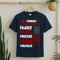 5 Things You Do Not Mess With Pro America T-Shirt thumb 2