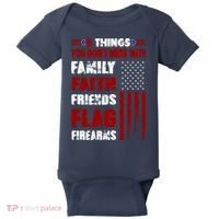 5 Things You Do Not Mess With Pro America Baby Bodysuit thumb 0