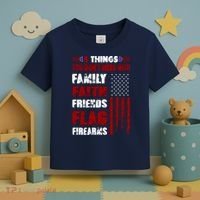 5 Things You Do Not Mess With Pro America Toddler T-Shirt thumb 3