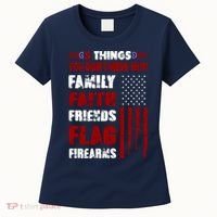 5 Things You Do Not Mess With Pro America Women's T-Shirt thumb 0