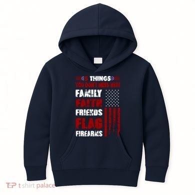 5 Things You Do Not Mess With Pro America Kids Hoodie