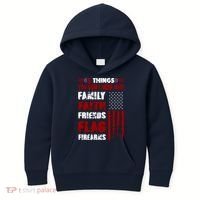 5 Things You Do Not Mess With Pro America Kids Hoodie thumb 0