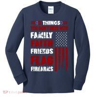 5 Things You Do Not Mess With Pro America Kids Long Sleeve Shirt thumb 0