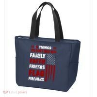 5 Things You Do Not Mess With Pro America Tote Bag thumb 3
