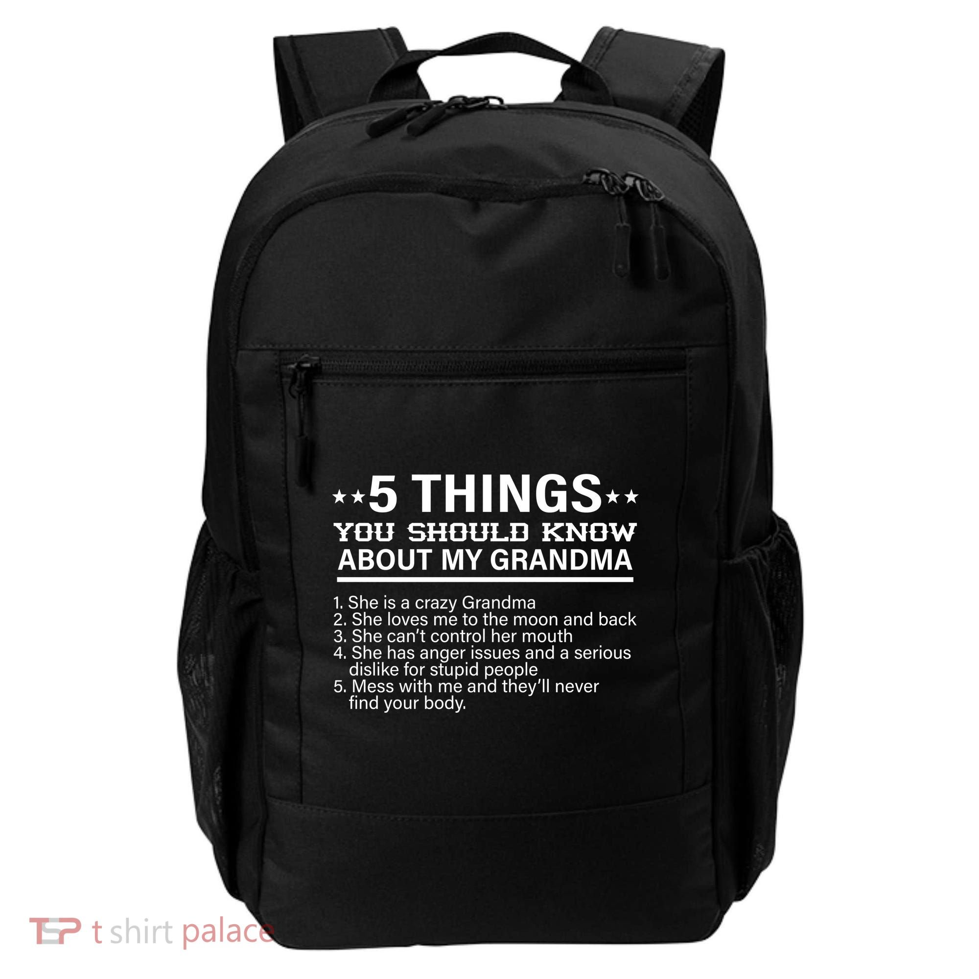 5 Things You Should Know About My Crazy Grandma Backpack