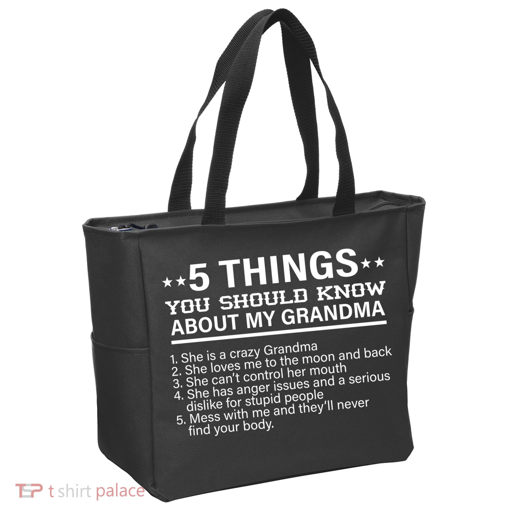 5 Things You Should Know About My Crazy Grandma Tote Bag