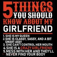 5 Things You Should Know About My Girlfriend Ornament thumb 1