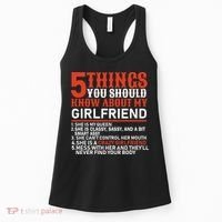5 Things You Should Know About My Girlfriend Women's Tank Top thumb 0