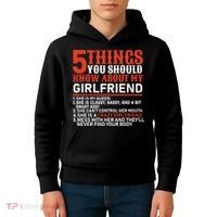 5 Things You Should Know About My Girlfriend Kids Hoodie thumb 4