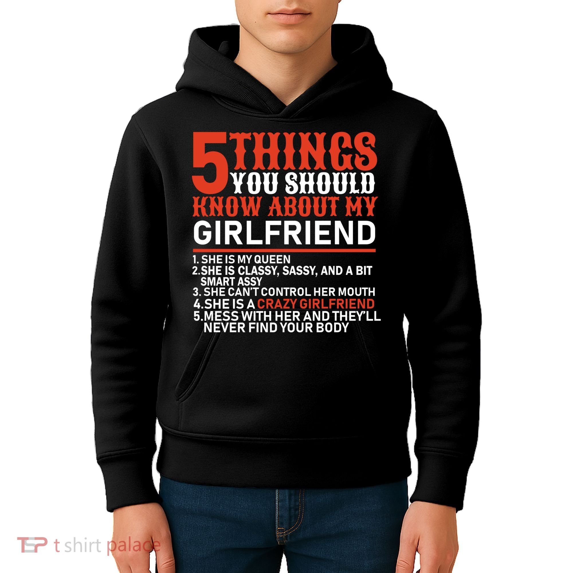 5 Things You Should Know About My Girlfriend Kids Hoodie