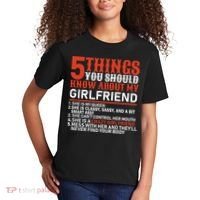 5 Things You Should Know About My Girlfriend Kids T-Shirt thumb 2