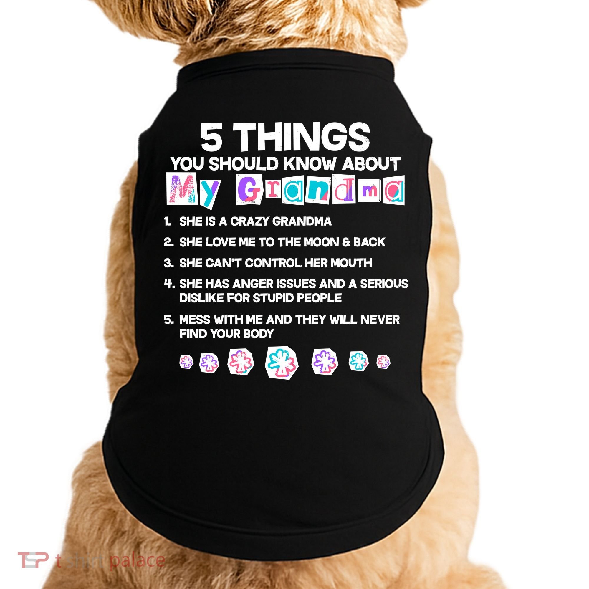 5 Things You Should Know About My Grandma Doggie Tank