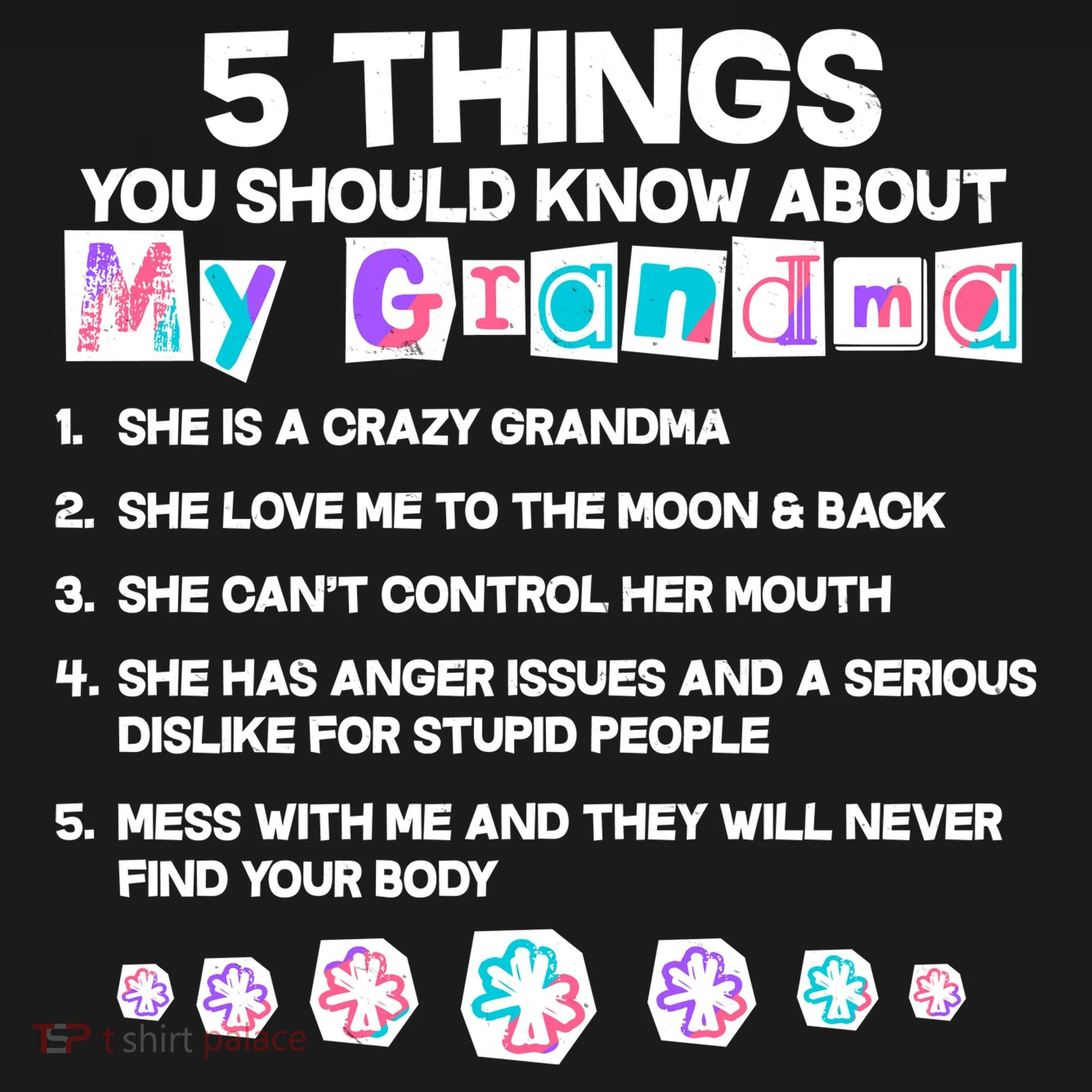 5 Things You Should Know About My Grandma Long Sleeve Shirt
