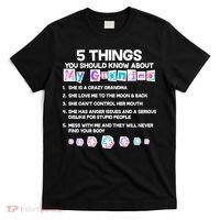 5 Things You Should Know About My Grandma T-Shirt thumb 0