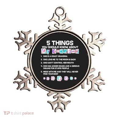 5 Things You Should Know About My Grandma Ornament