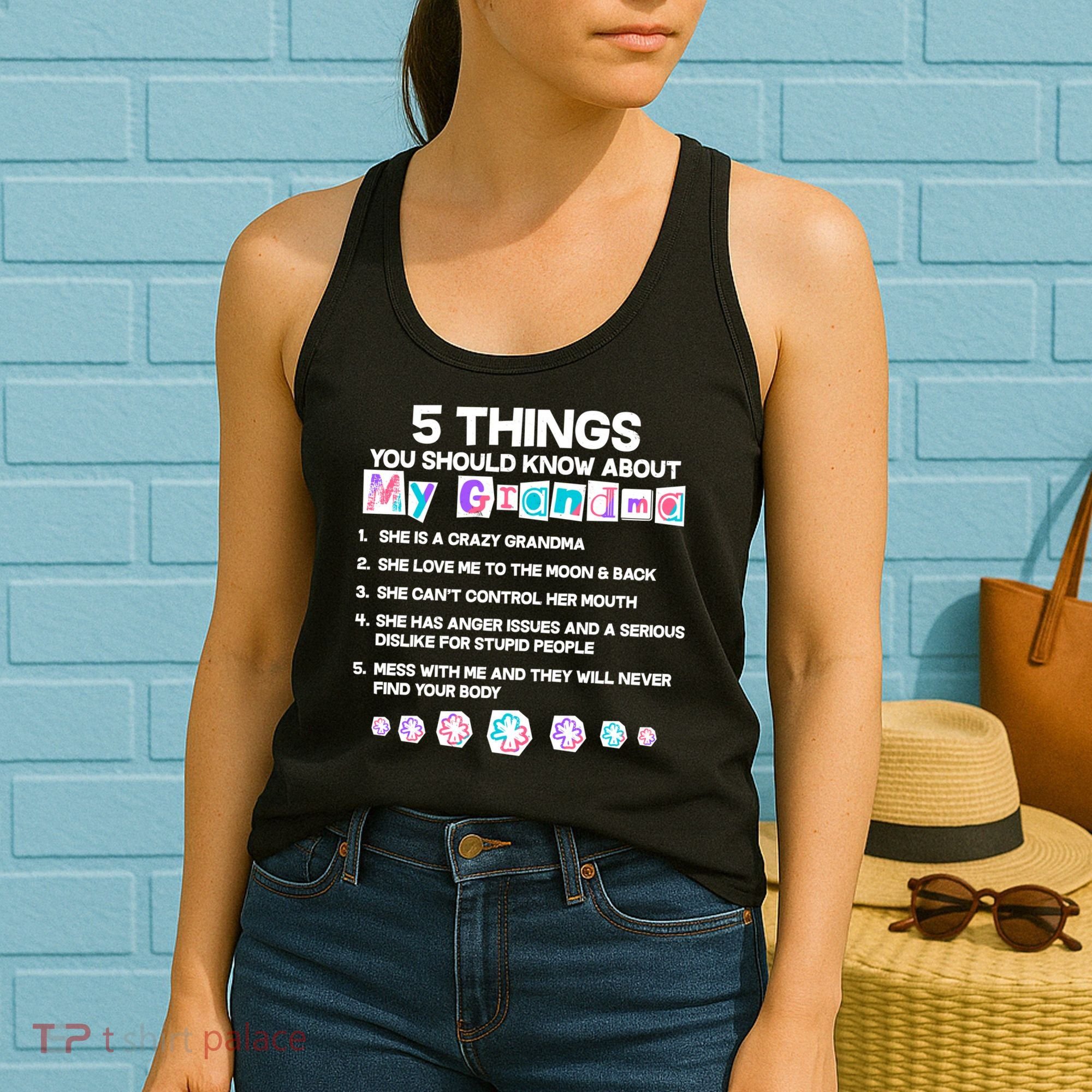 5 Things You Should Know About My Grandma Women's Tank Top