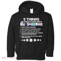 5 Things You Should Know About My Grandma Toddler Hoodie thumb 0
