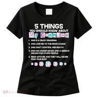 5 Things You Should Know About My Grandma Women's T-Shirt thumb 0