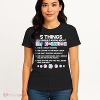 5 Things You Should Know About My Grandma Women's T-Shirt thumb 4