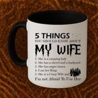 5 Things You Should Know About My Wife Coffee Mug thumb 2