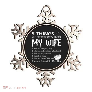 5 Things You Should Know About My Wife Ornament